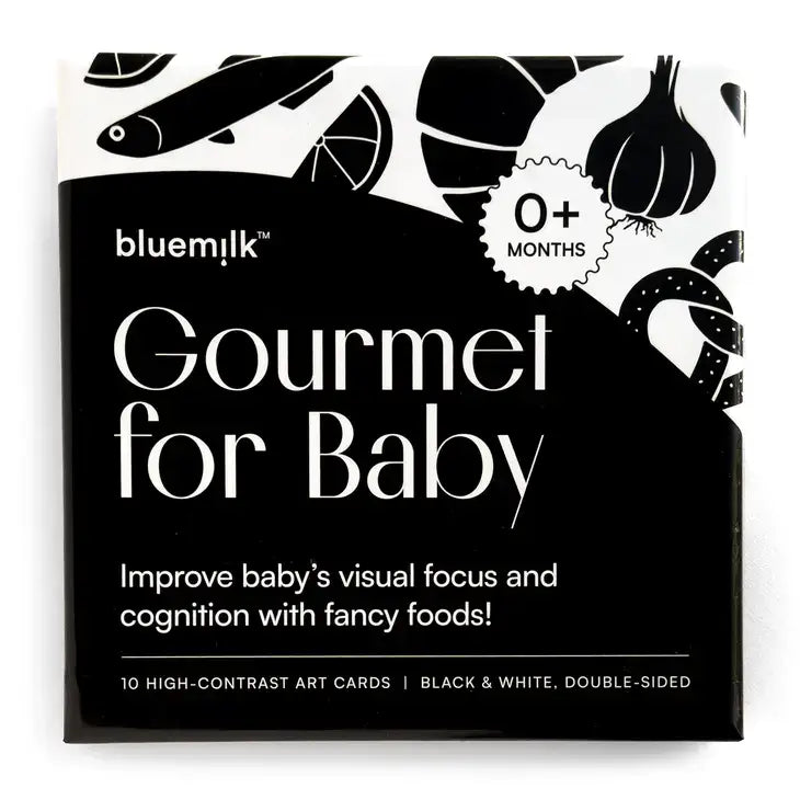 Gourmet for Baby High Contrast Art Cards