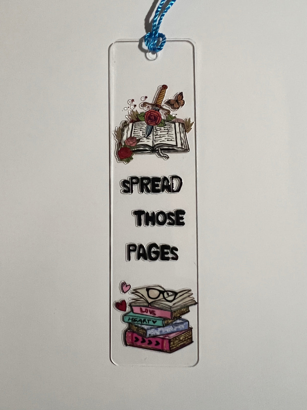 Smut Reader Bookmarks | Funny Acrylic Bookmarks for Romance Readers | Bossy Scribes