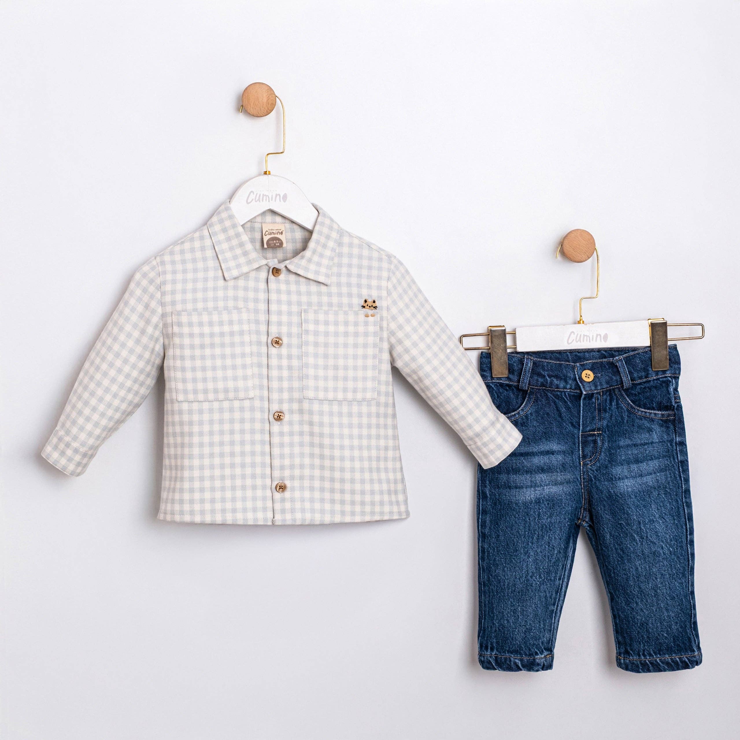The August Two-Piece Denim Set