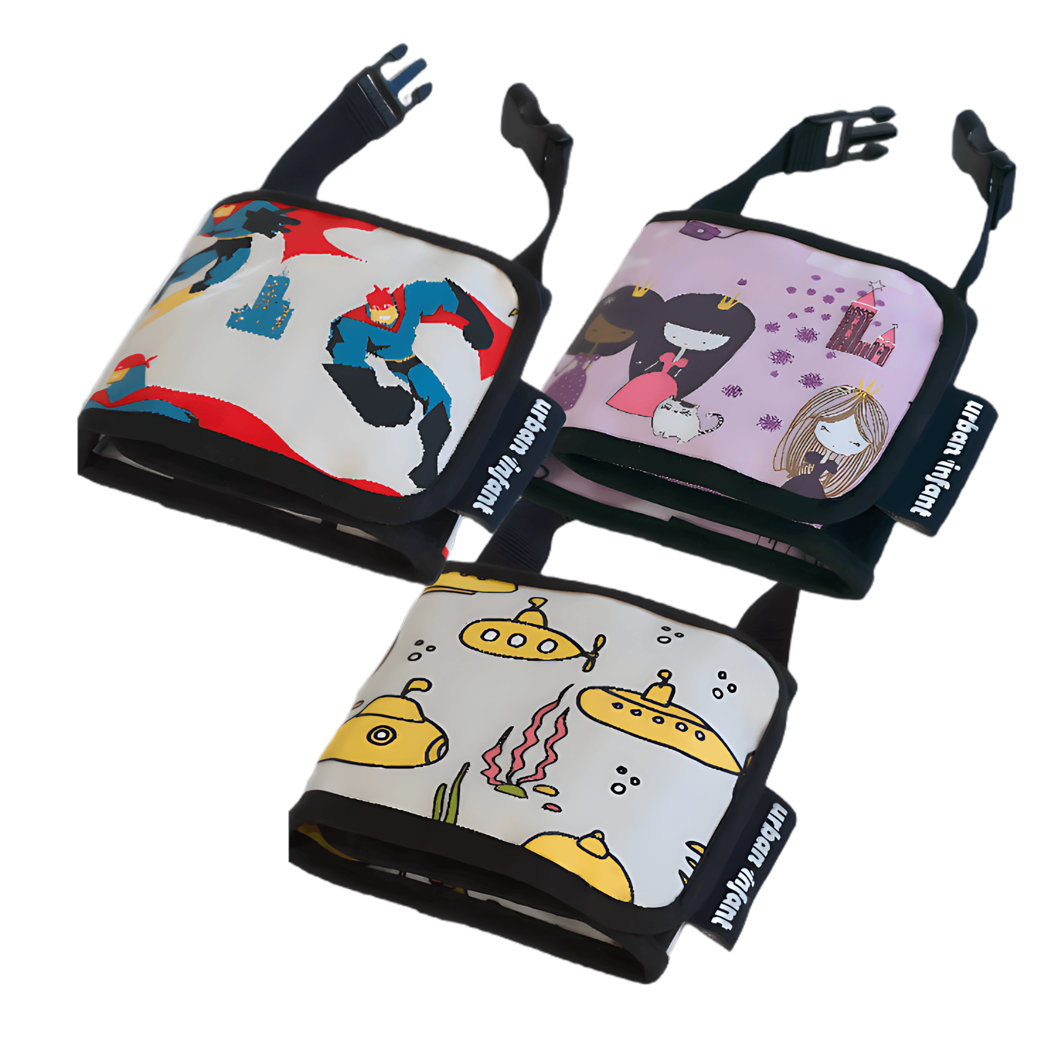 Crayon Wallet with crayons and a coloring pad, a compact toy for travel