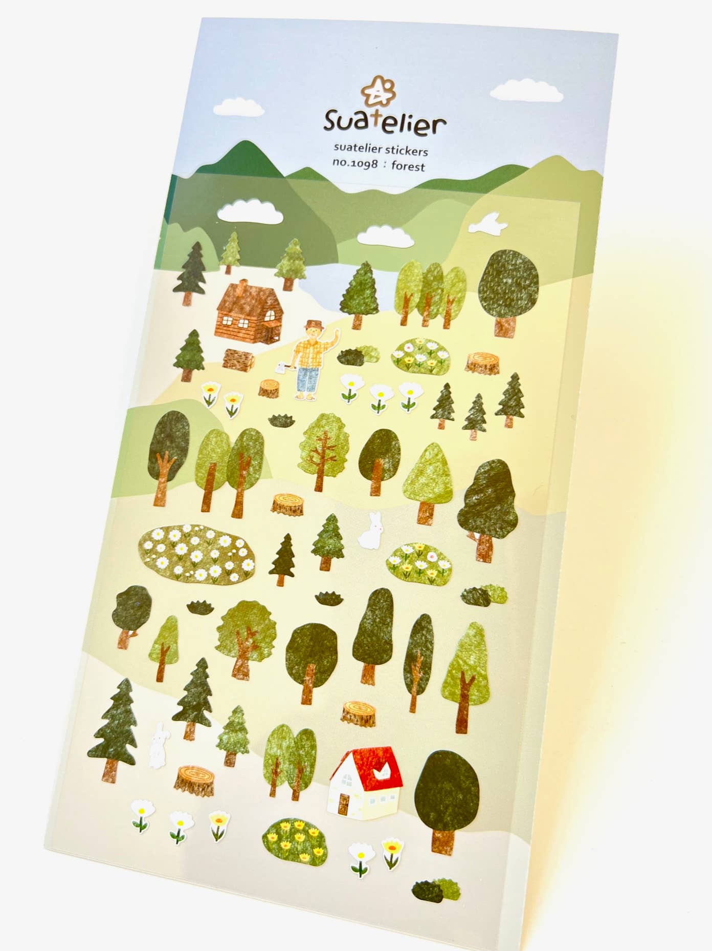 Forest sticker sheet
