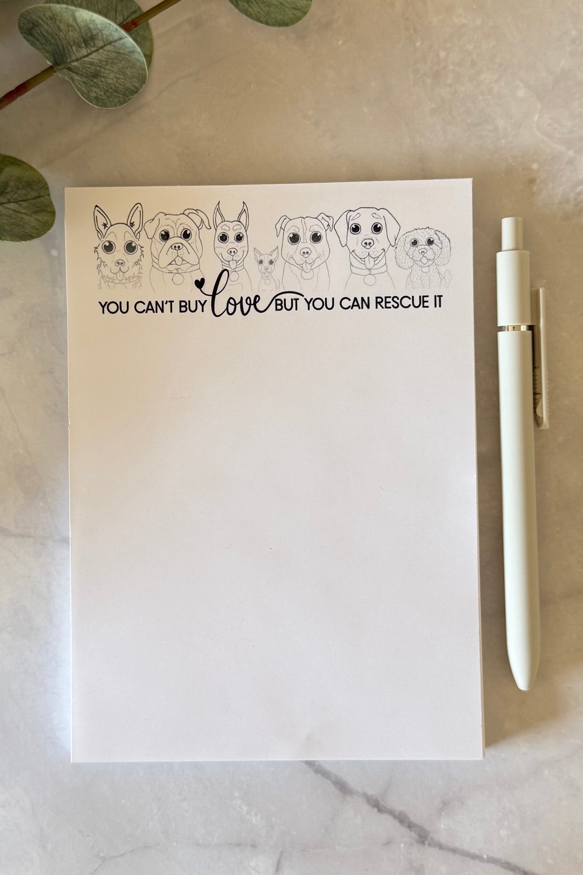 5x7 Notepad