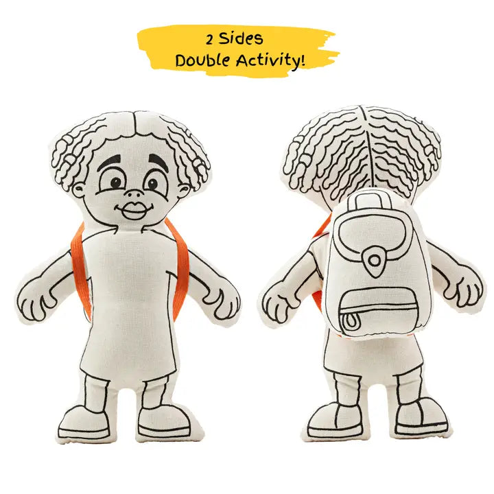 Gender Neutral Color Me Doll
