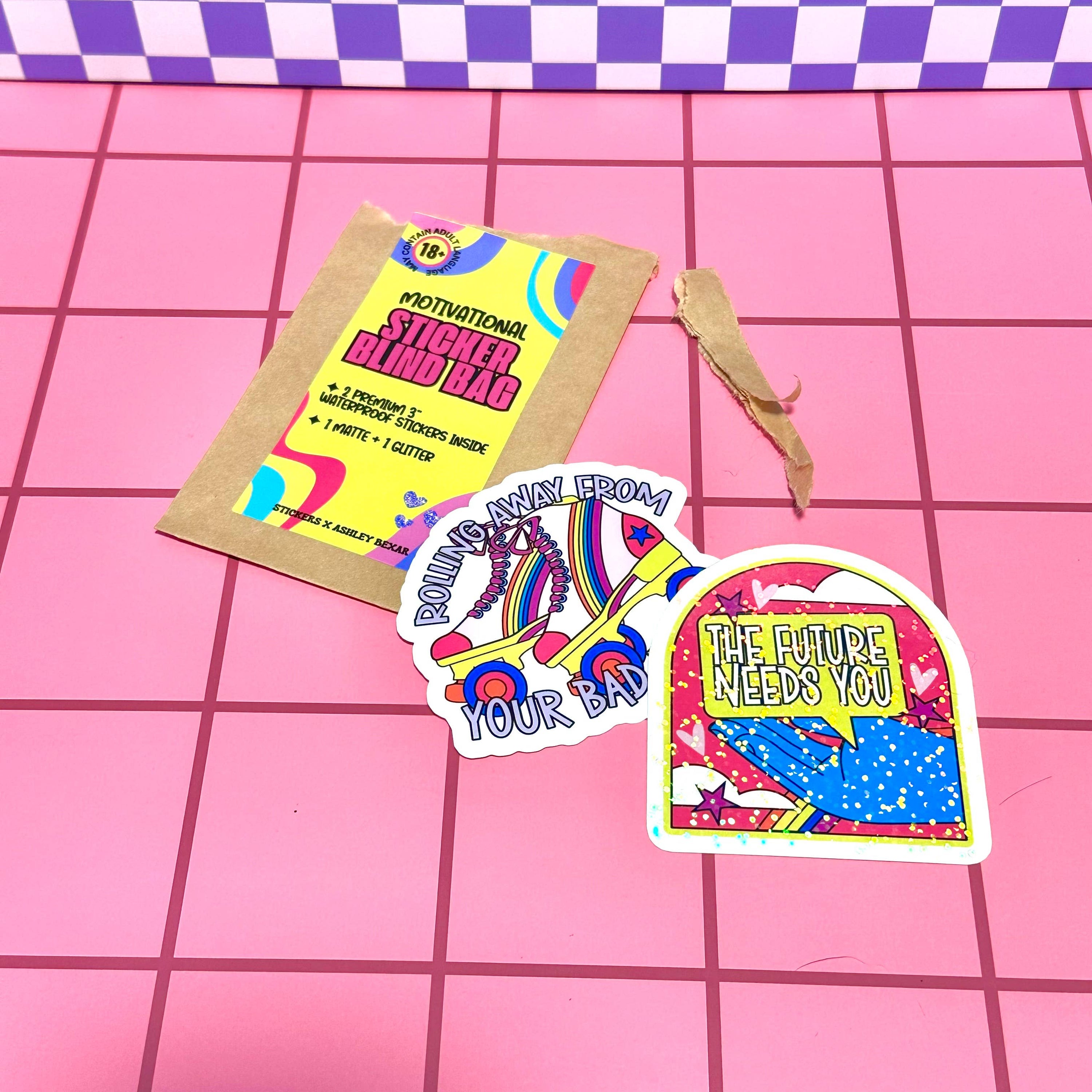 Bookish Sticker Blind Bag | Mystery 3" Stickers