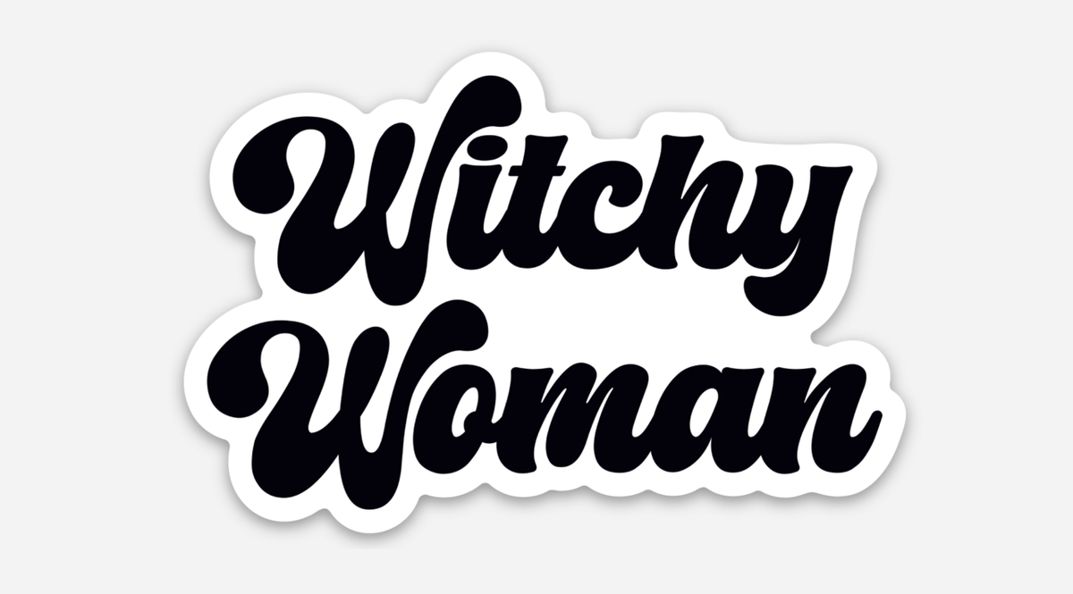 Sticker with &