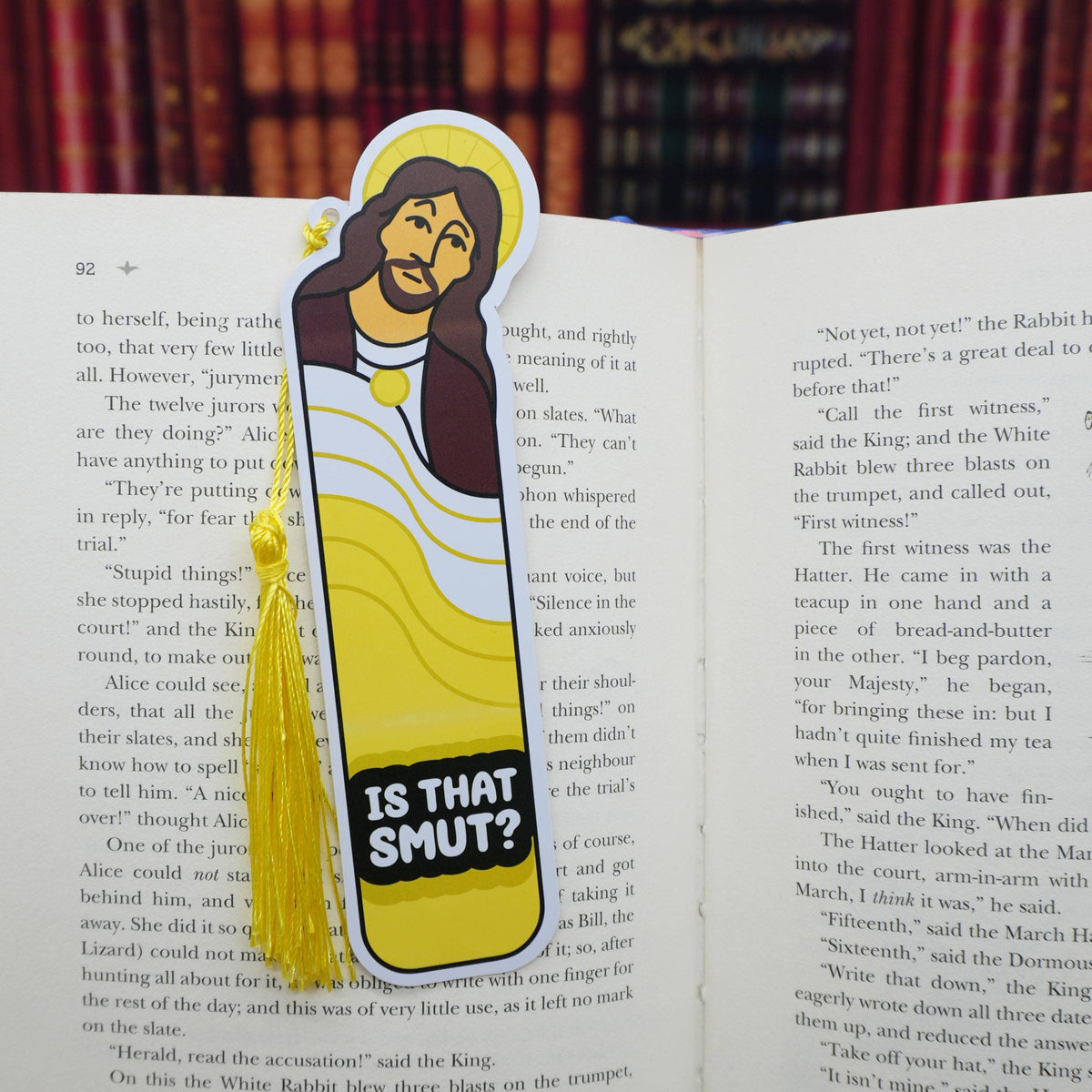 Is That Smut? Funny Bookish Tassel Bookmark