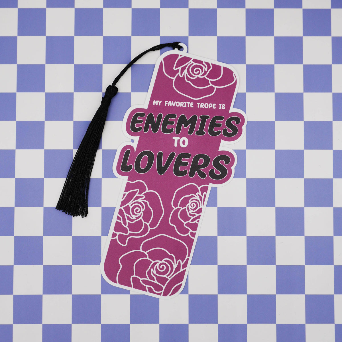 Enemies to Lovers Bookmark | Romance Trope Bookmark