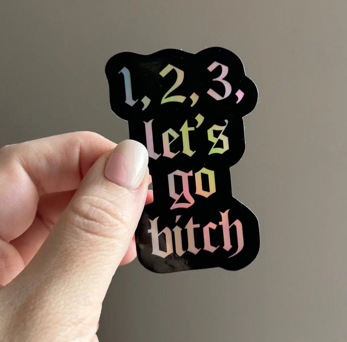 1, 2, 3, let&