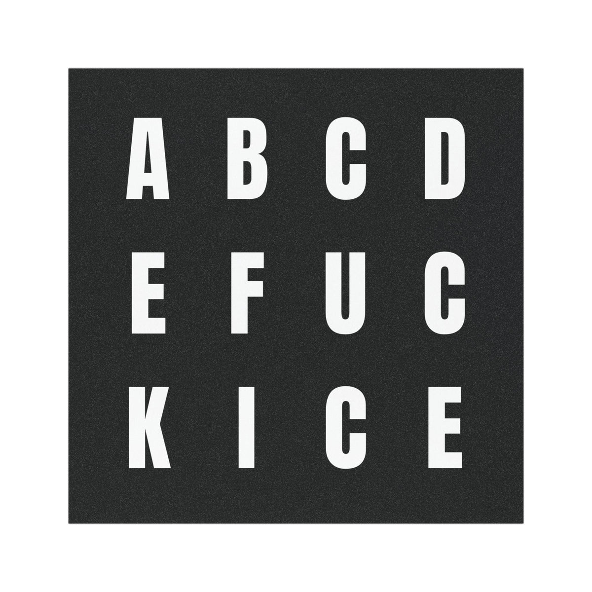 Anti-ICE Magnet - Clever Fuck ICE Car Bumper Magnet