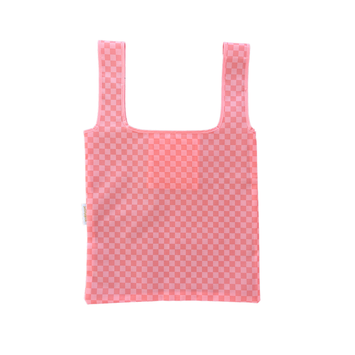 Peach Check It Reusable Tote