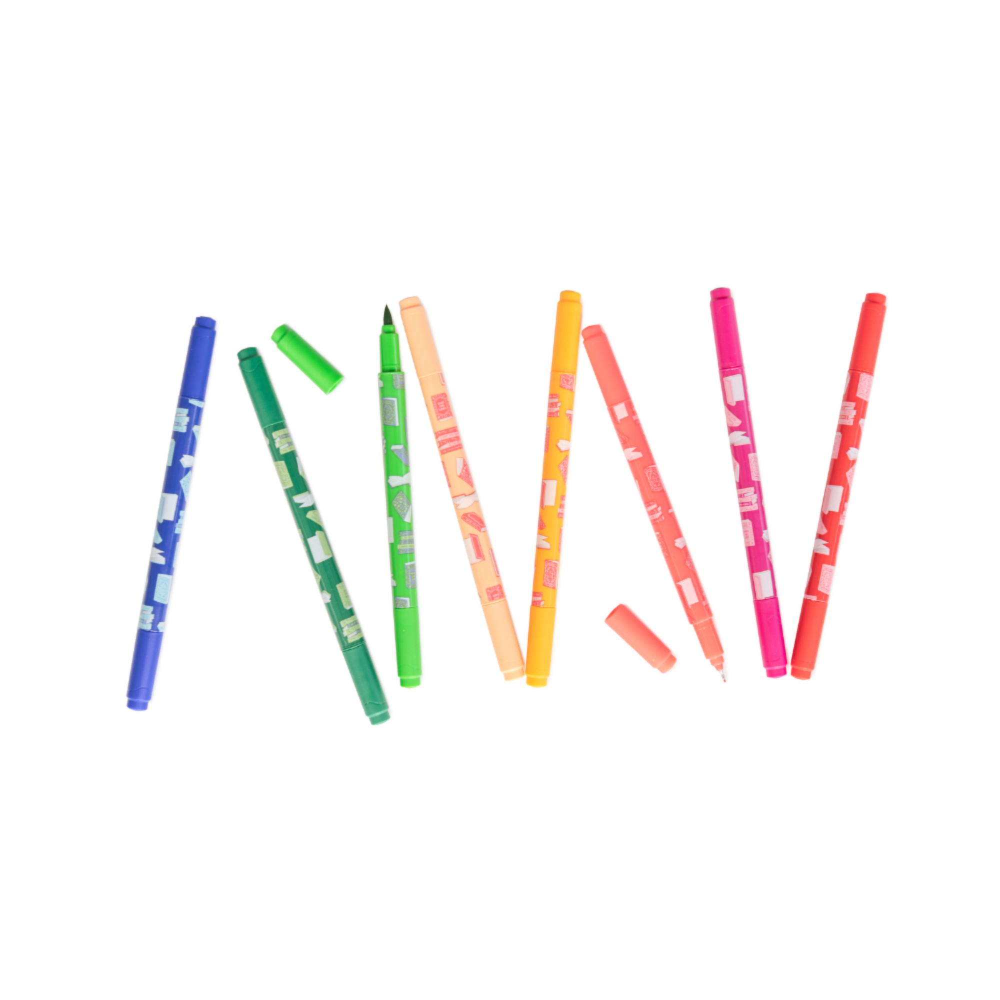 Book Club Felt Tip Marker Set, Jollity & Co