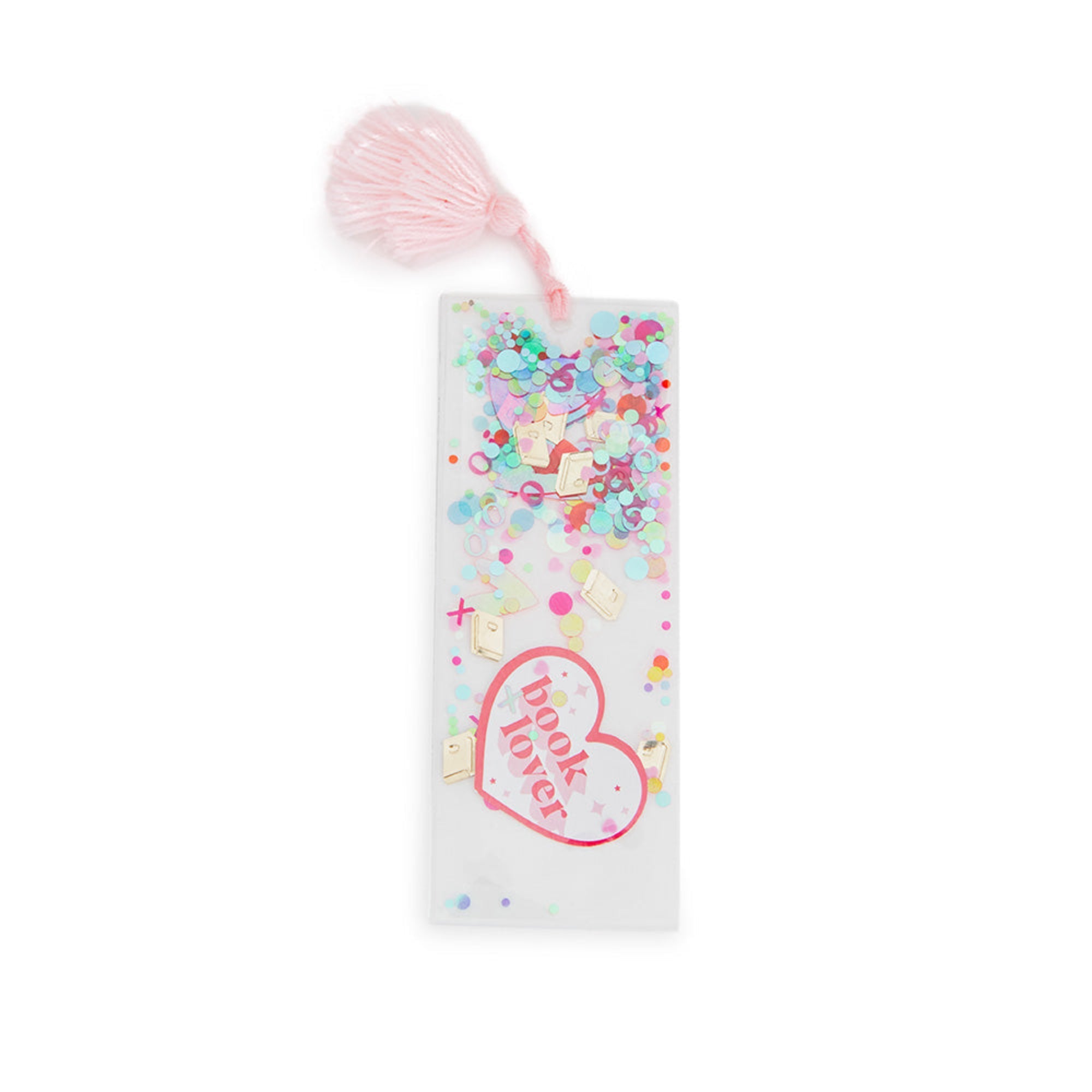Book Club "Book Lover" Confetti Bookmark, Jollity & Co.