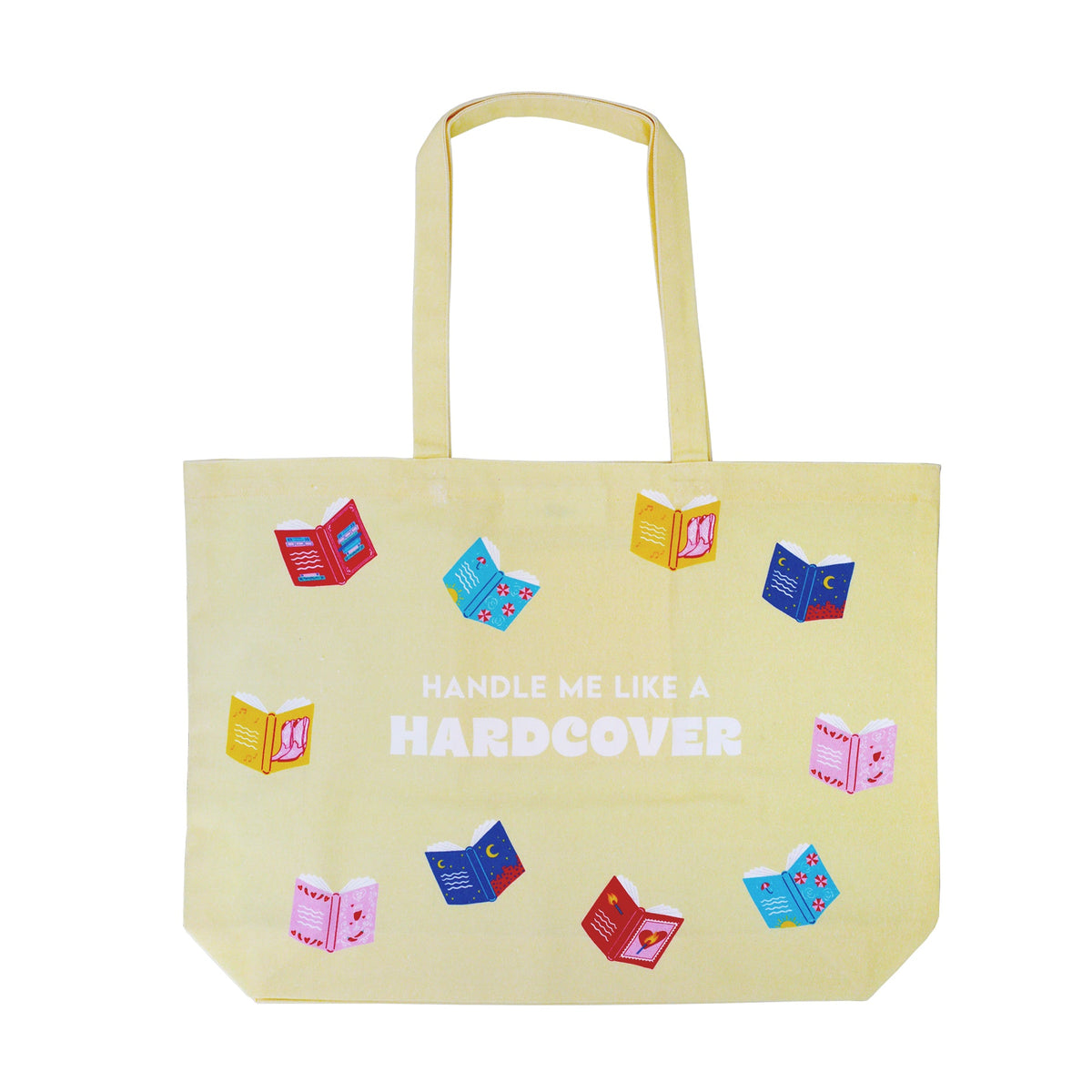 Handle Me Like A Hardcover Canvas Tote Bag, Jollity & Co