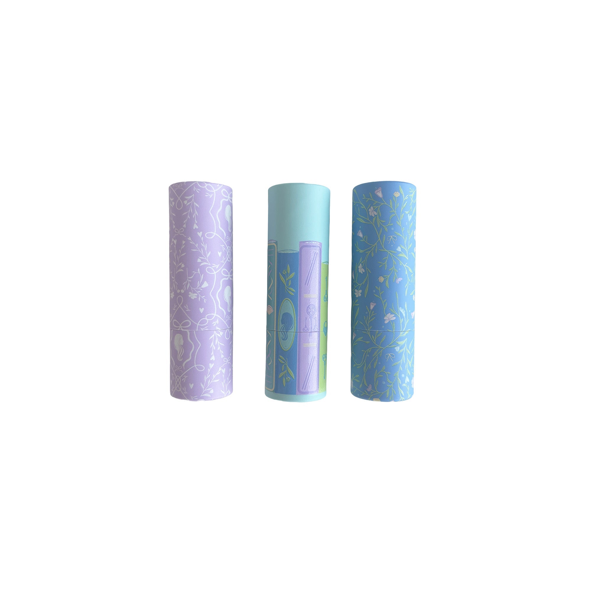 Literary Lover Book Themed Lip Balm Set, Jollity & Co