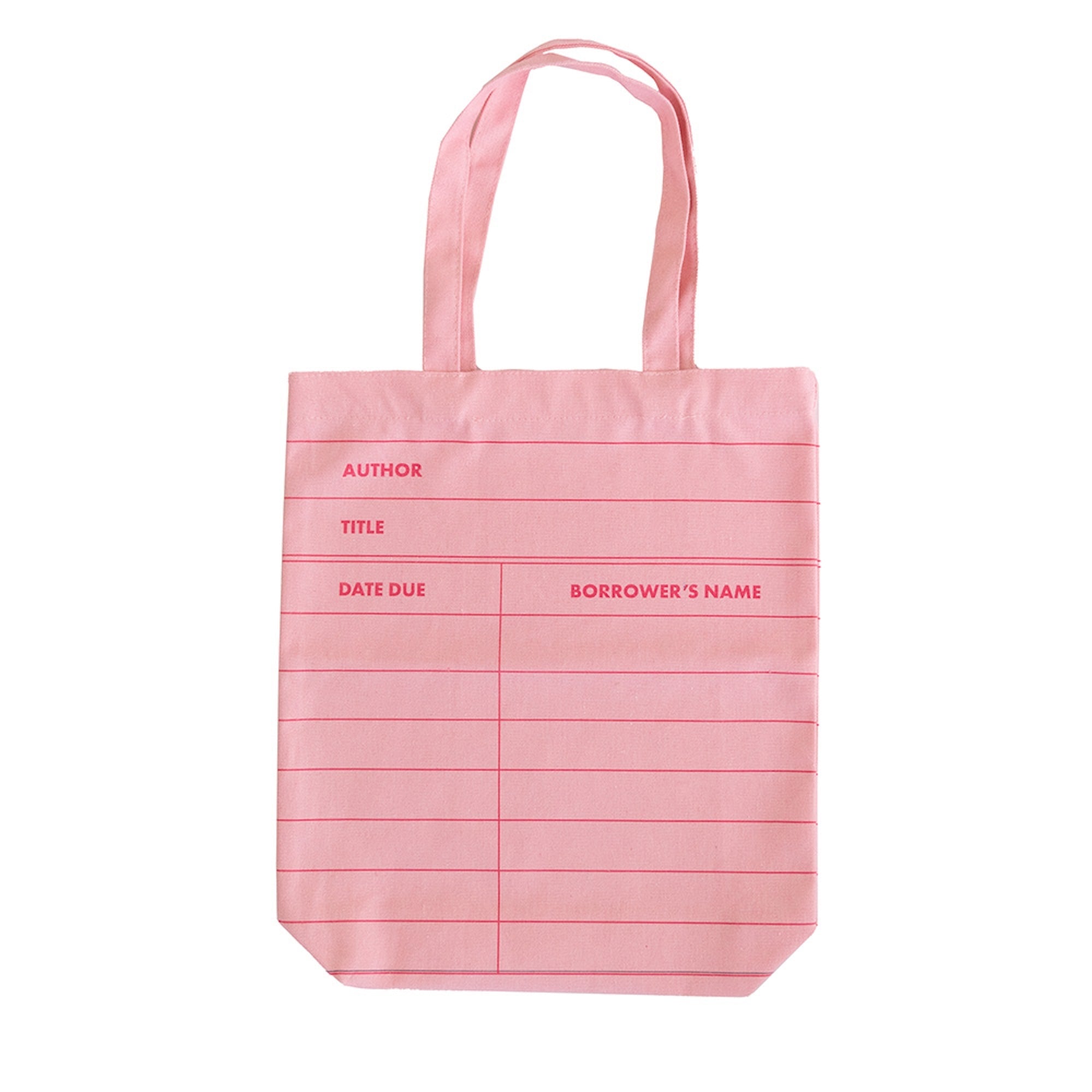 Book Club Library Card Tote Bag, Jollity & Co