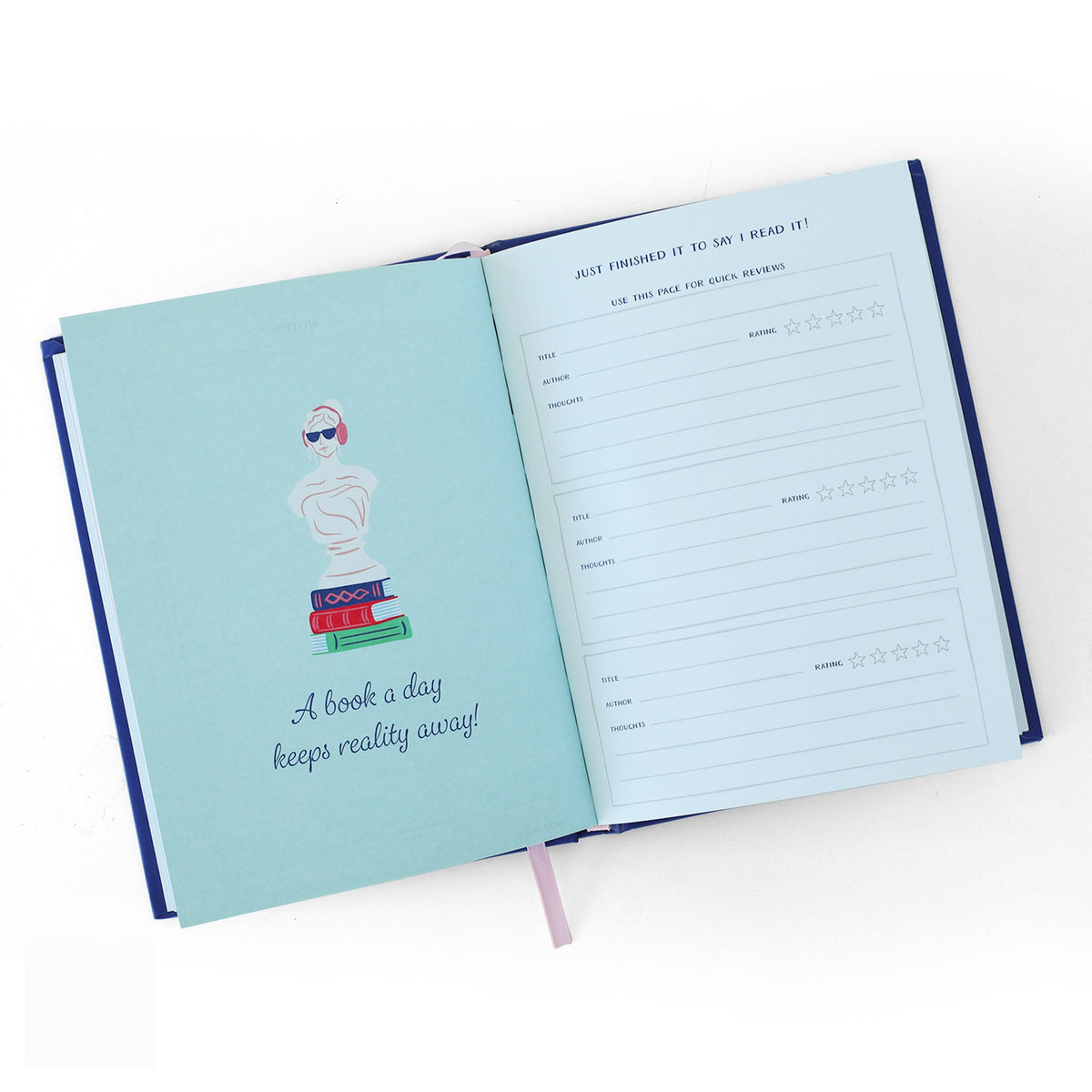 Book Club Reading Journal, Jollity & Co