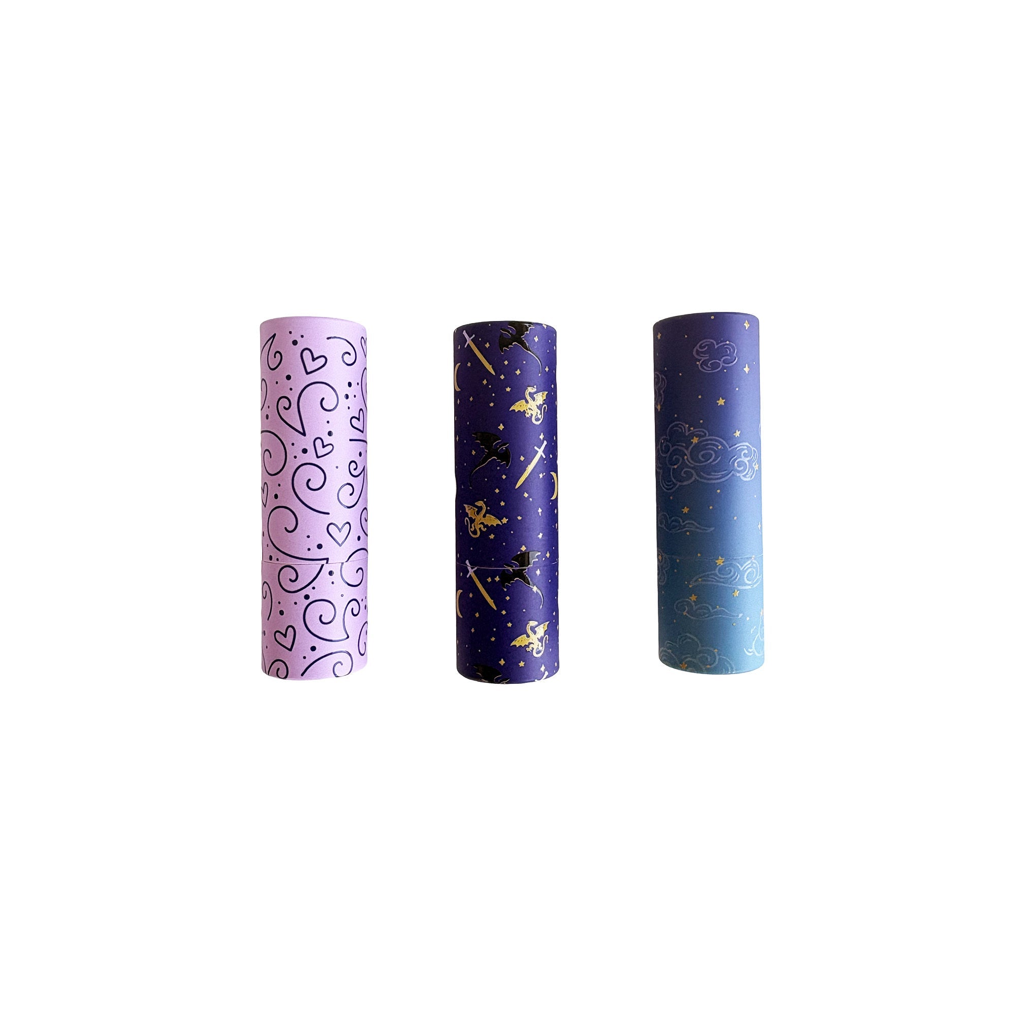 Romantasy Reader Book Themed Lip Balm Set, Jollity & Co