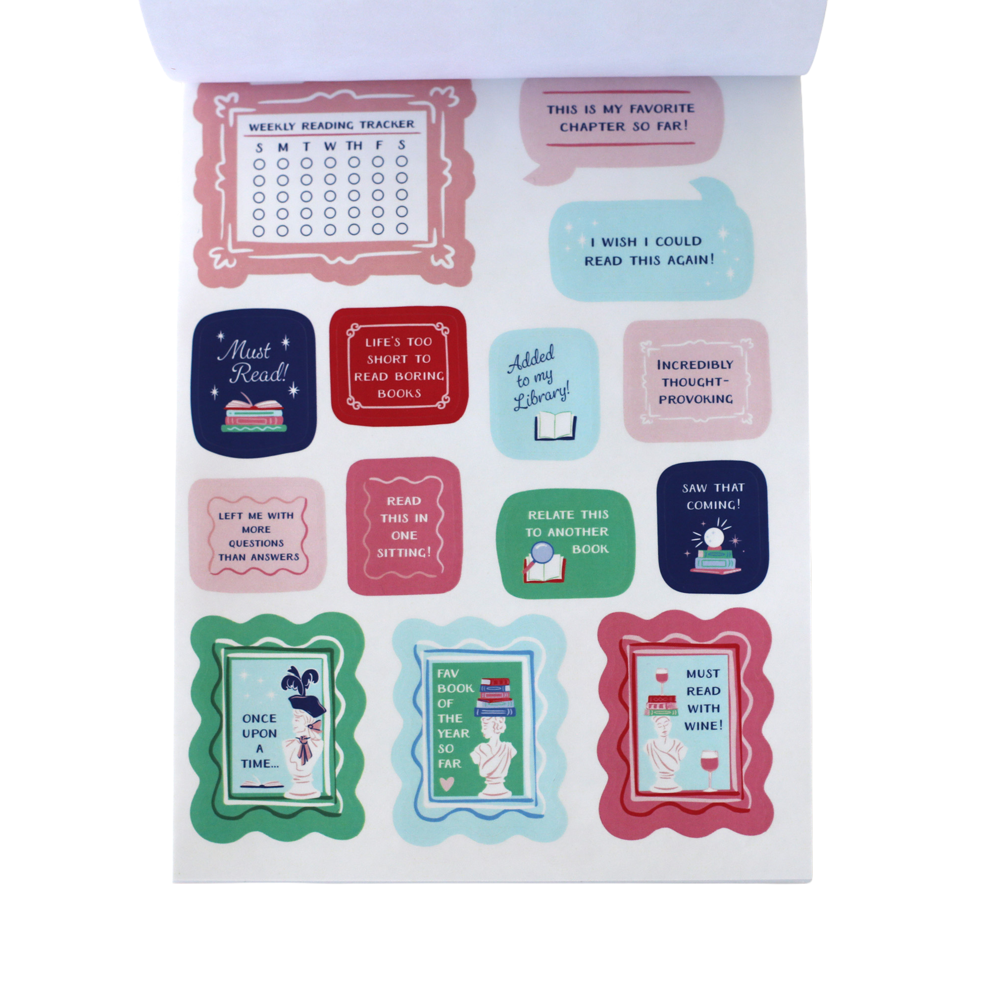 Book Club Sticker Book, Jollity & Co