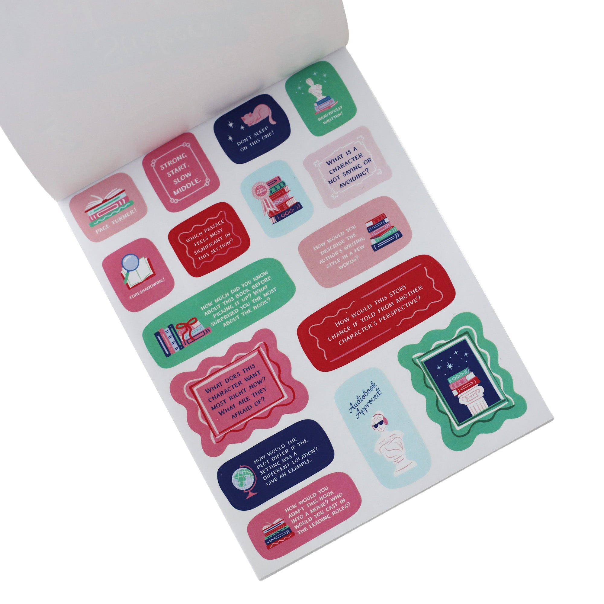 Book Club Sticker Book, Jollity & Co