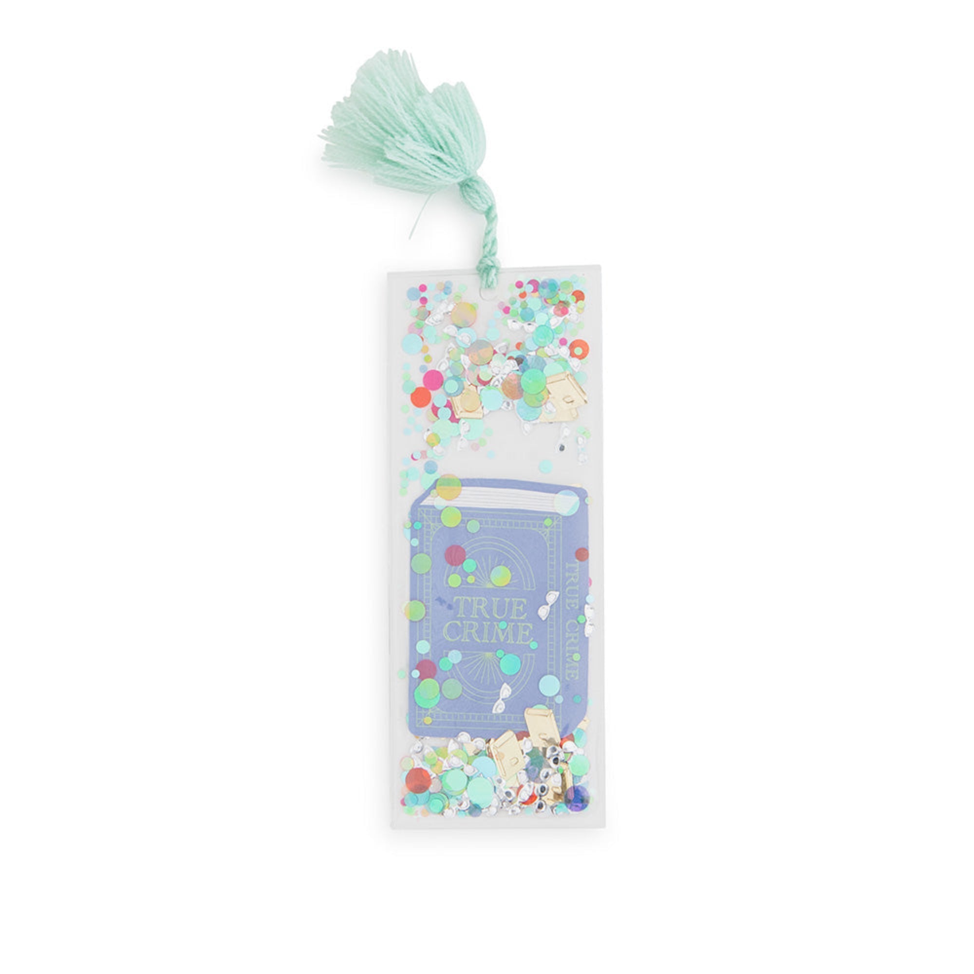 Book Club True Crime Confetti Bookmark, Jollity & Co.