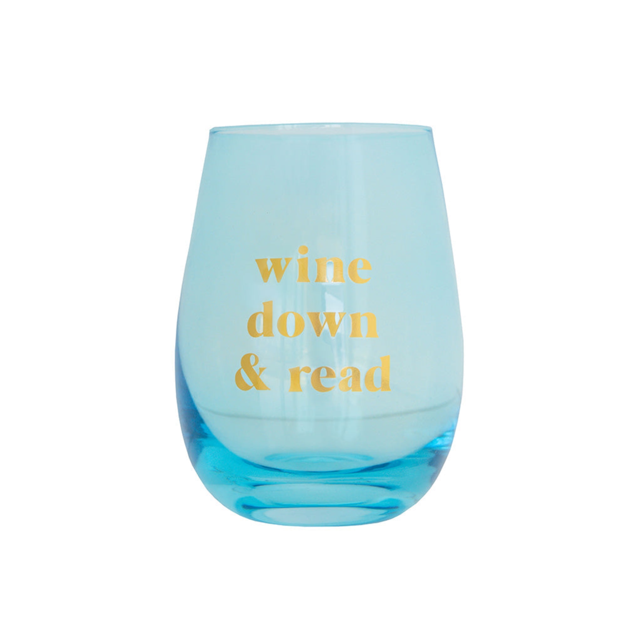 Book Club Wine Down & Read Wine Glass, Jollity & Co