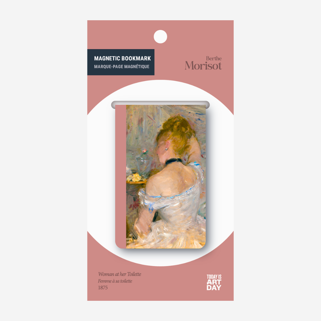 Berthe Morisot Magnetic Bookmark — Woman at Her Toilette