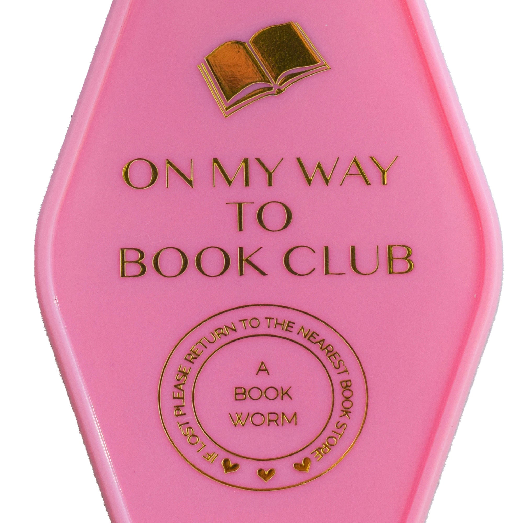 On My Way To Book Club Keychain, Jollity & Co