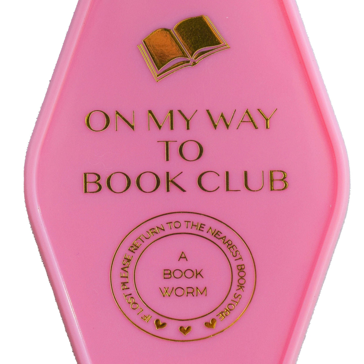On My Way To Book Club Keychain, Jollity & Co