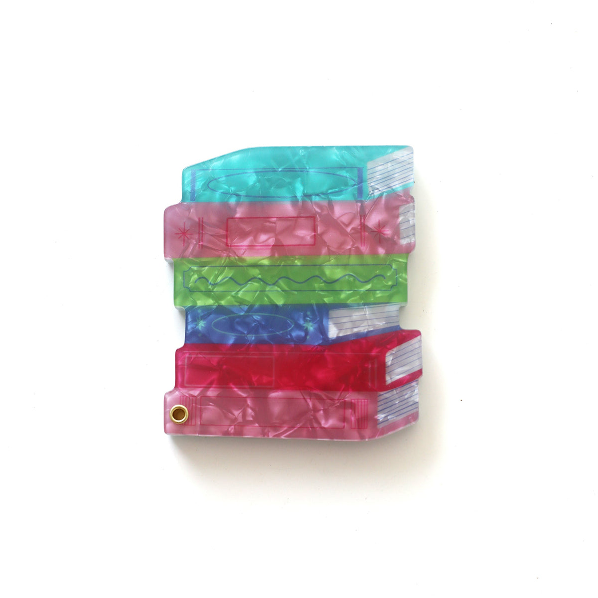 Stack of Books Compact Mirror, Jollity & Co