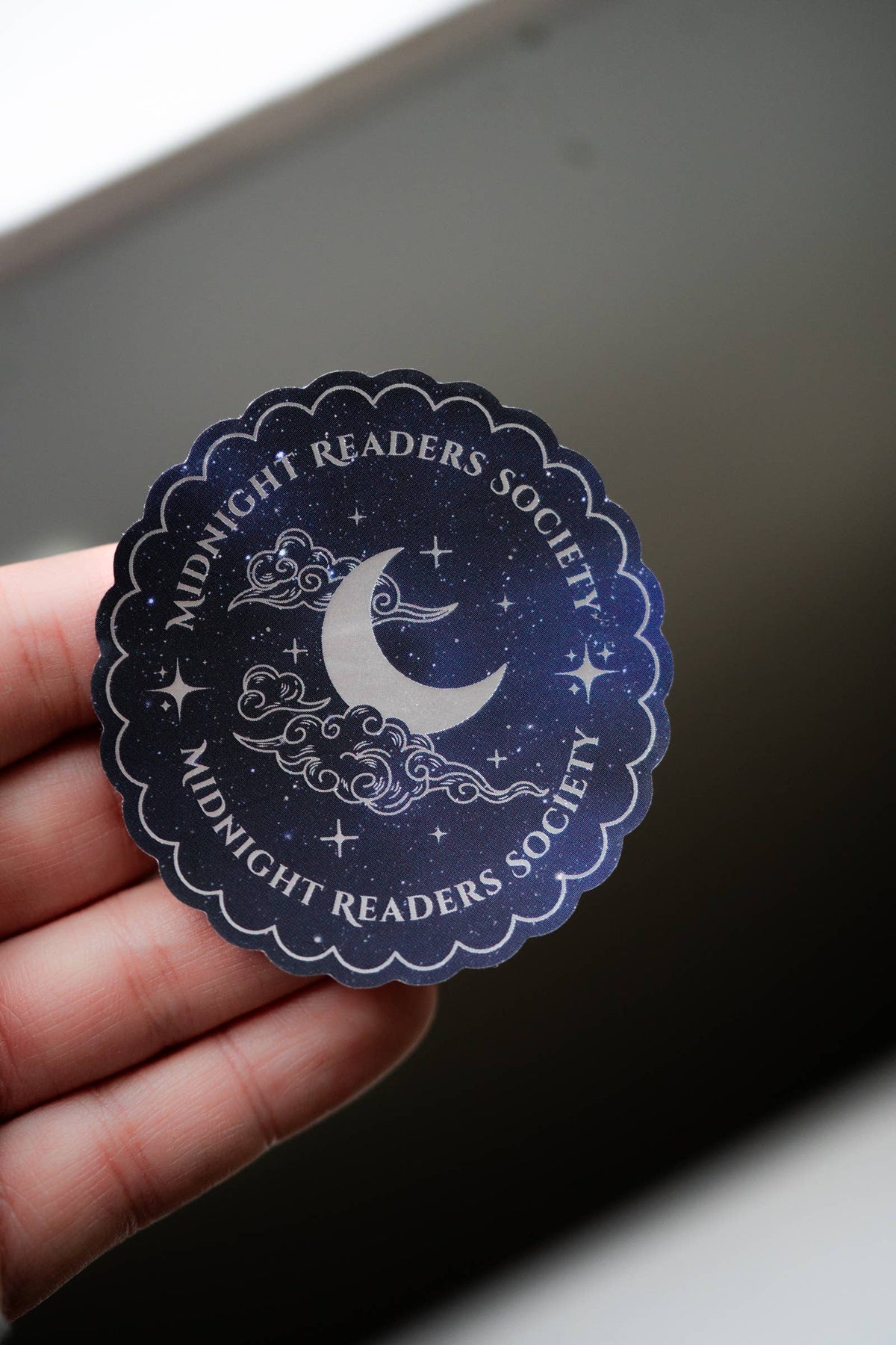 Sticker with &
