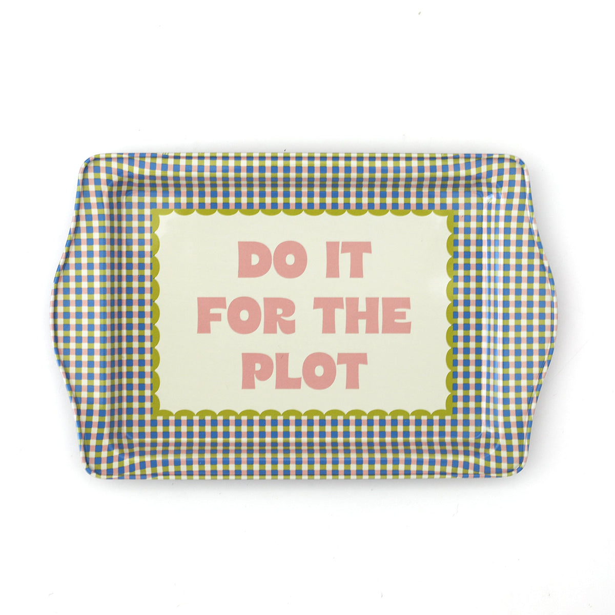 Do It For The Plot Trinket Tray, Jollity & Co