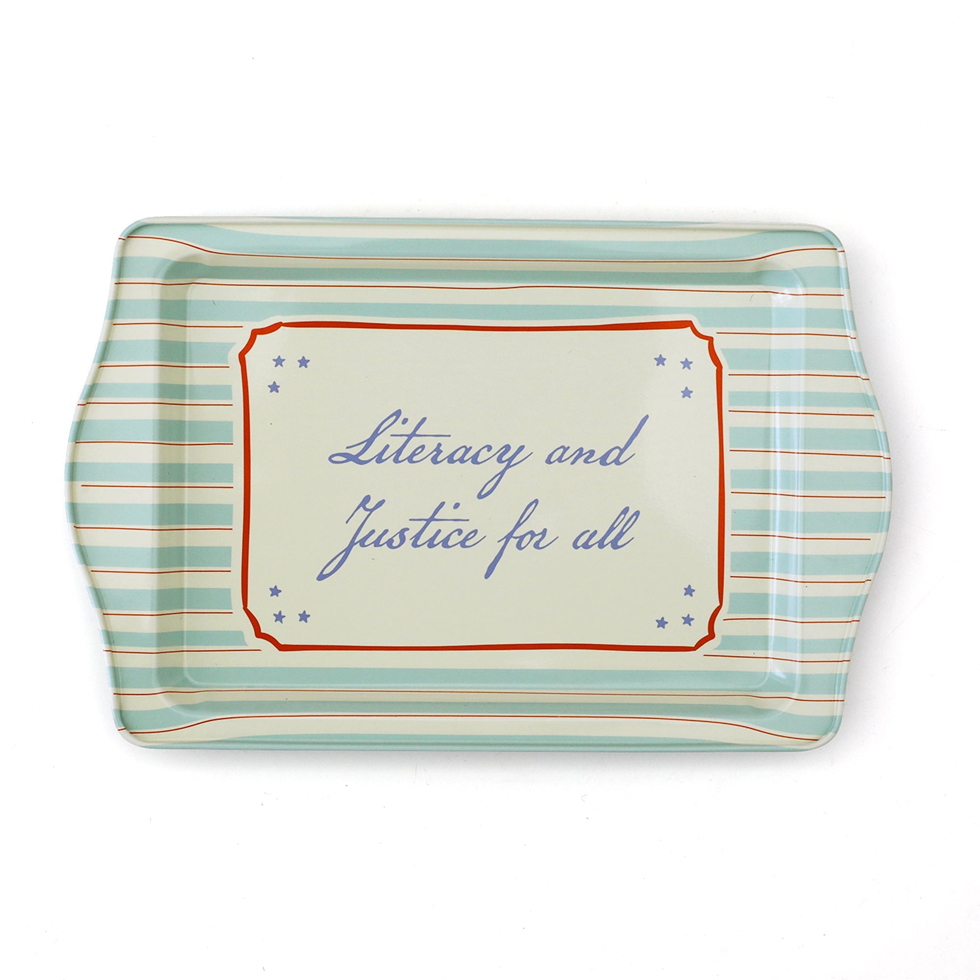 Literacy and Justice for All Trinket Tray, Jollity & Co