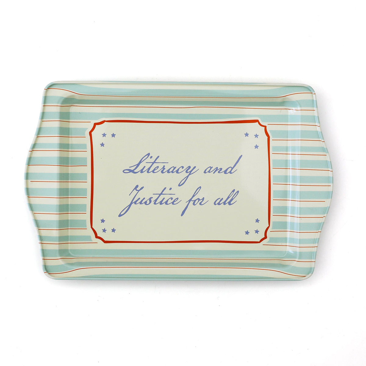 Literacy and Justice for All Trinket Tray, Jollity & Co