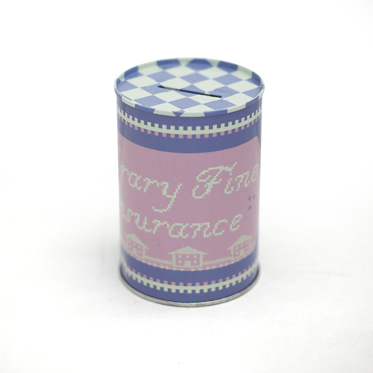 Library Fine Insurance Tin Coin Bank, Jollity & Co
