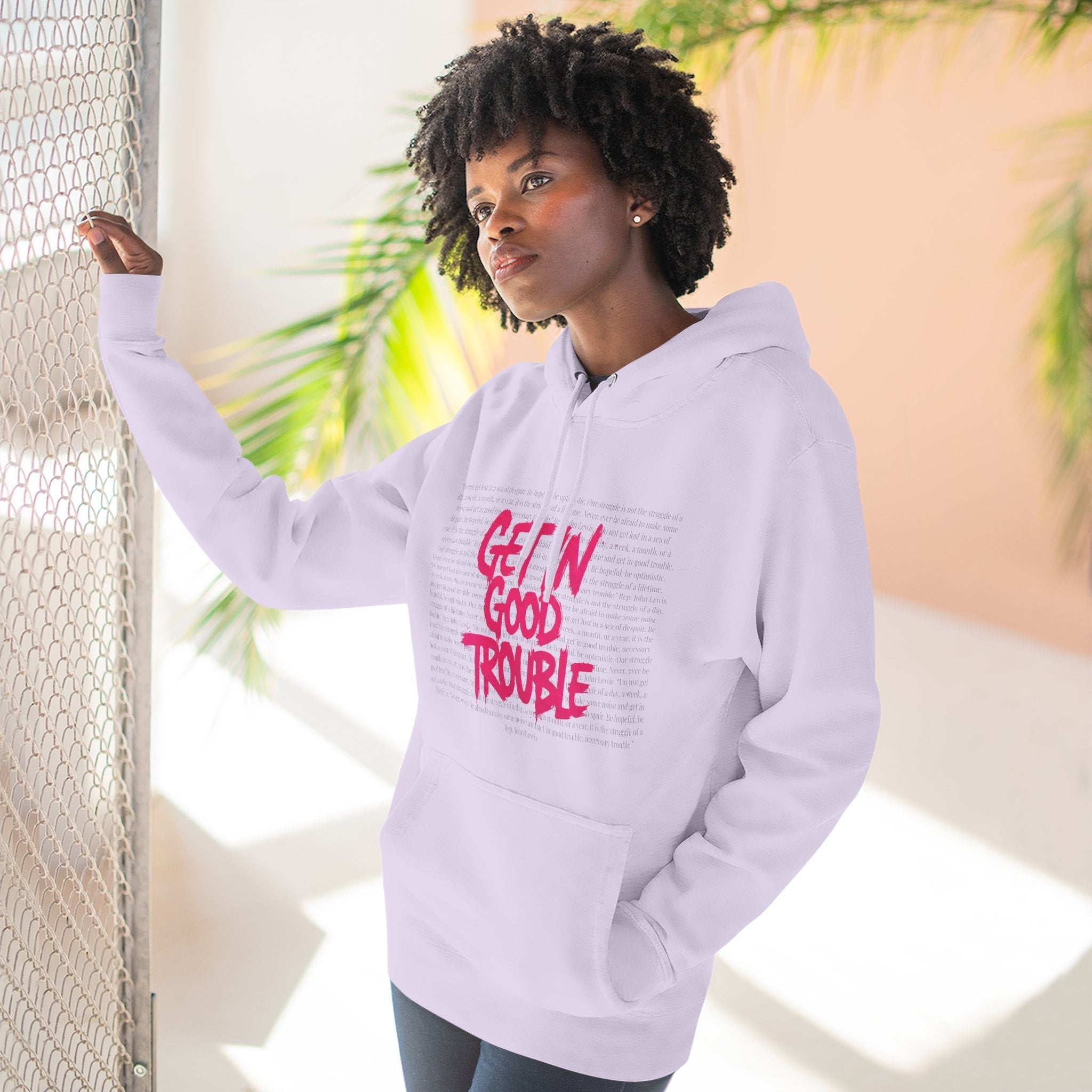 Get In Good Trouble Unisex Hoodie