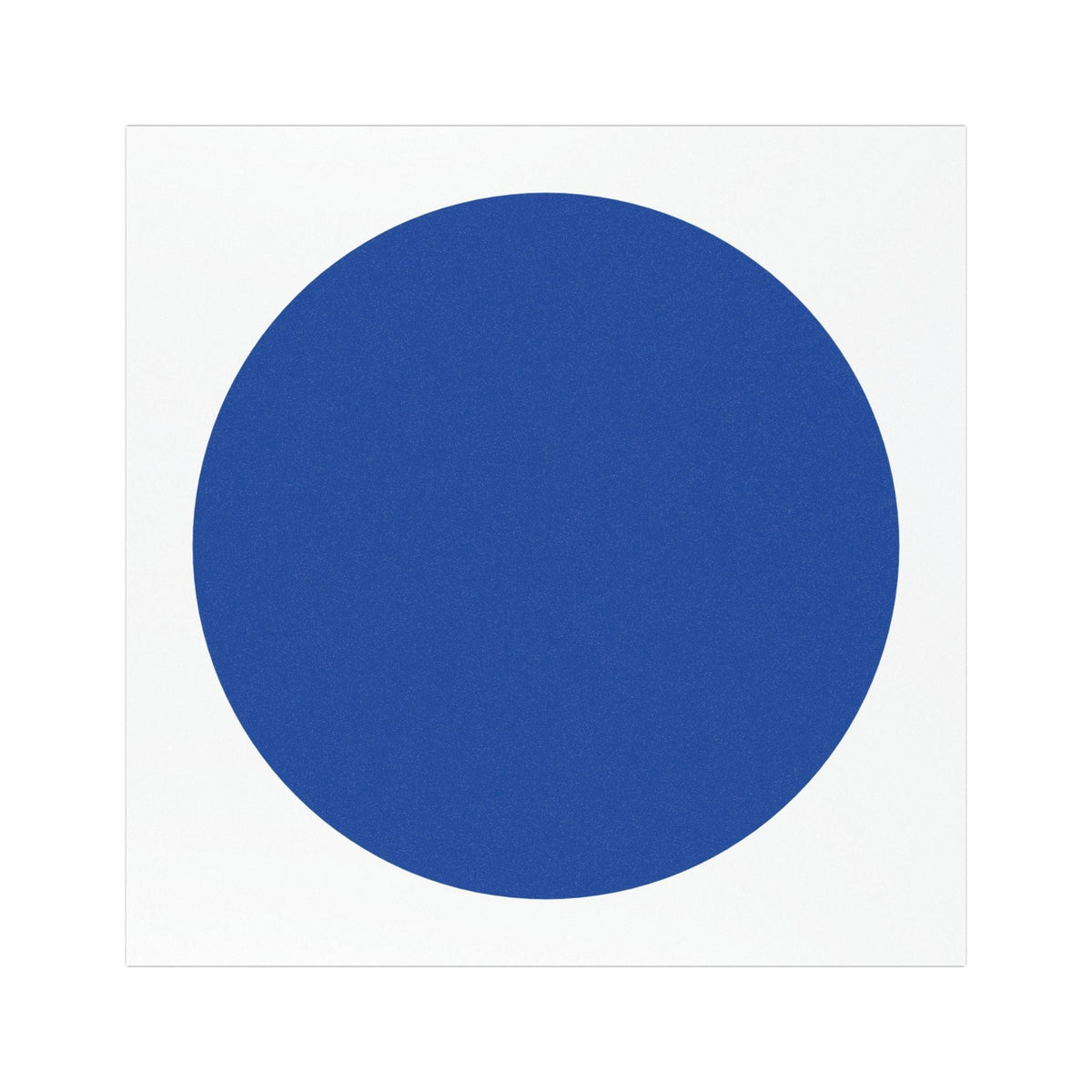 Blue Dot Car Magnet