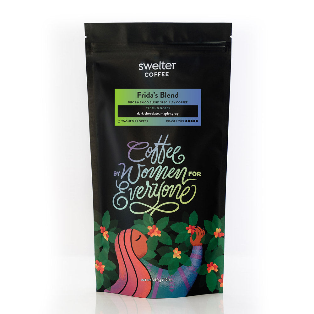 A bag of Swelter Coffee&