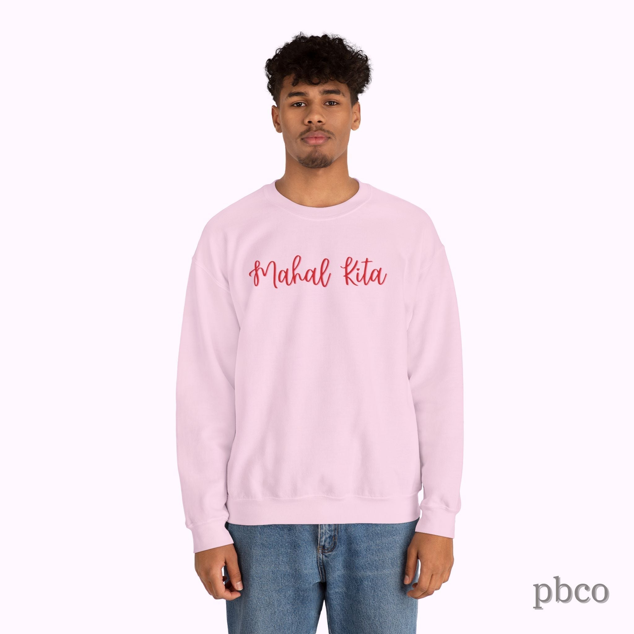 Mahal Kita Crewneck Sweatshirt