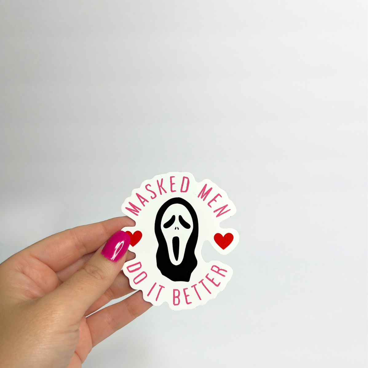 Sticker with &