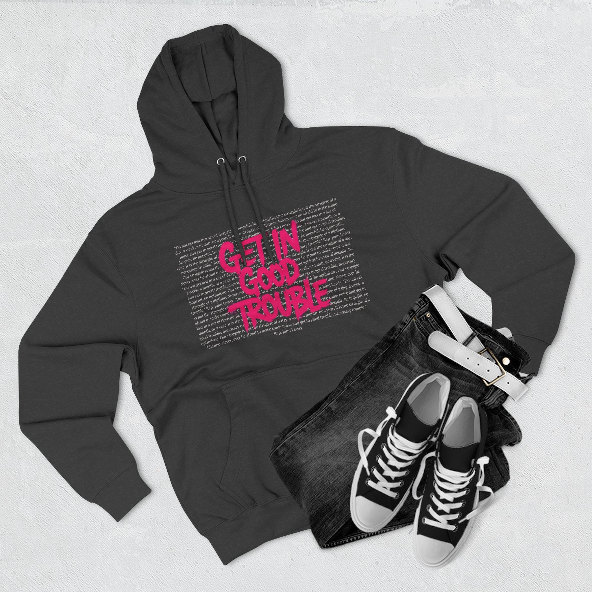 Get In Good Trouble Unisex Hoodie