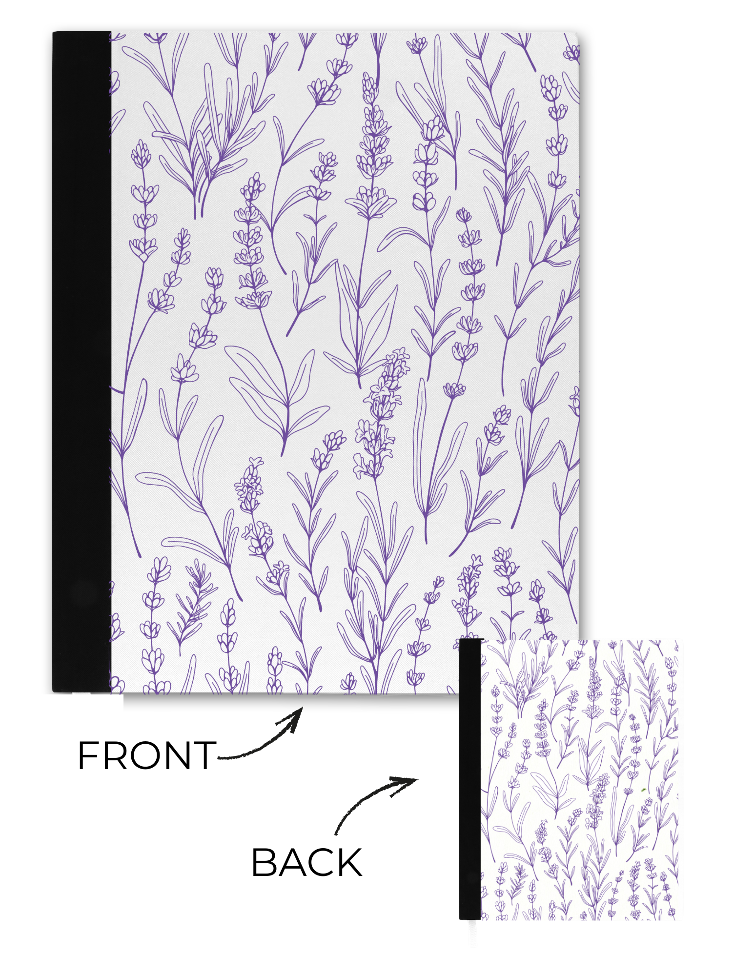 Large Notebook 7.5" × 9.75" | Back to School Notebook | Bossy Scribes