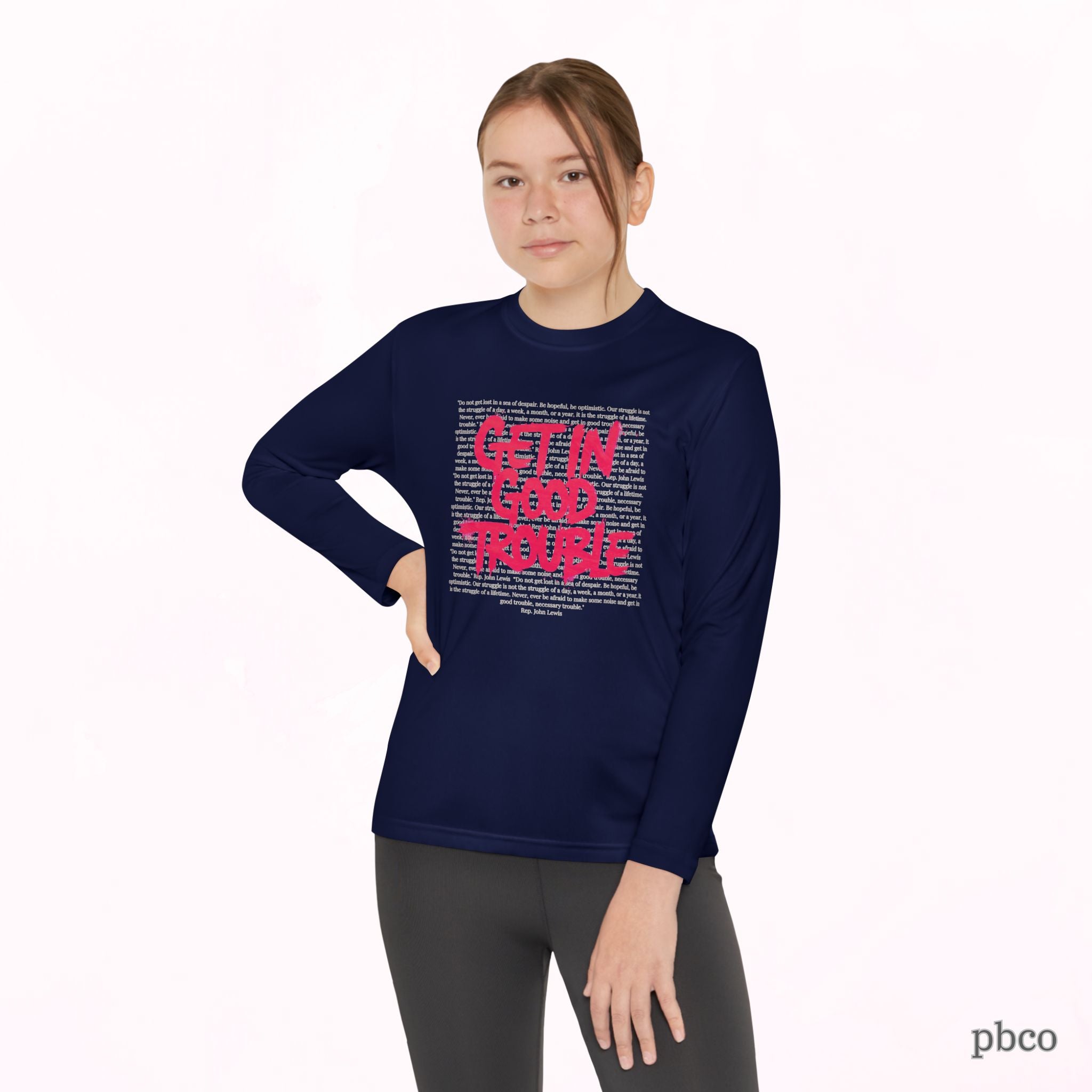 Youth Long Sleeve Graphic Tee &