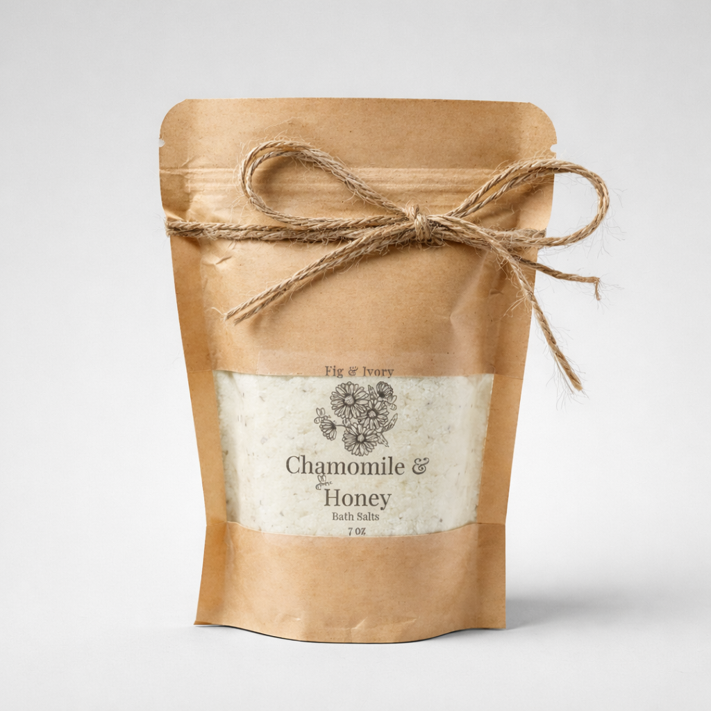 Chamomile & Honey Bath Salts