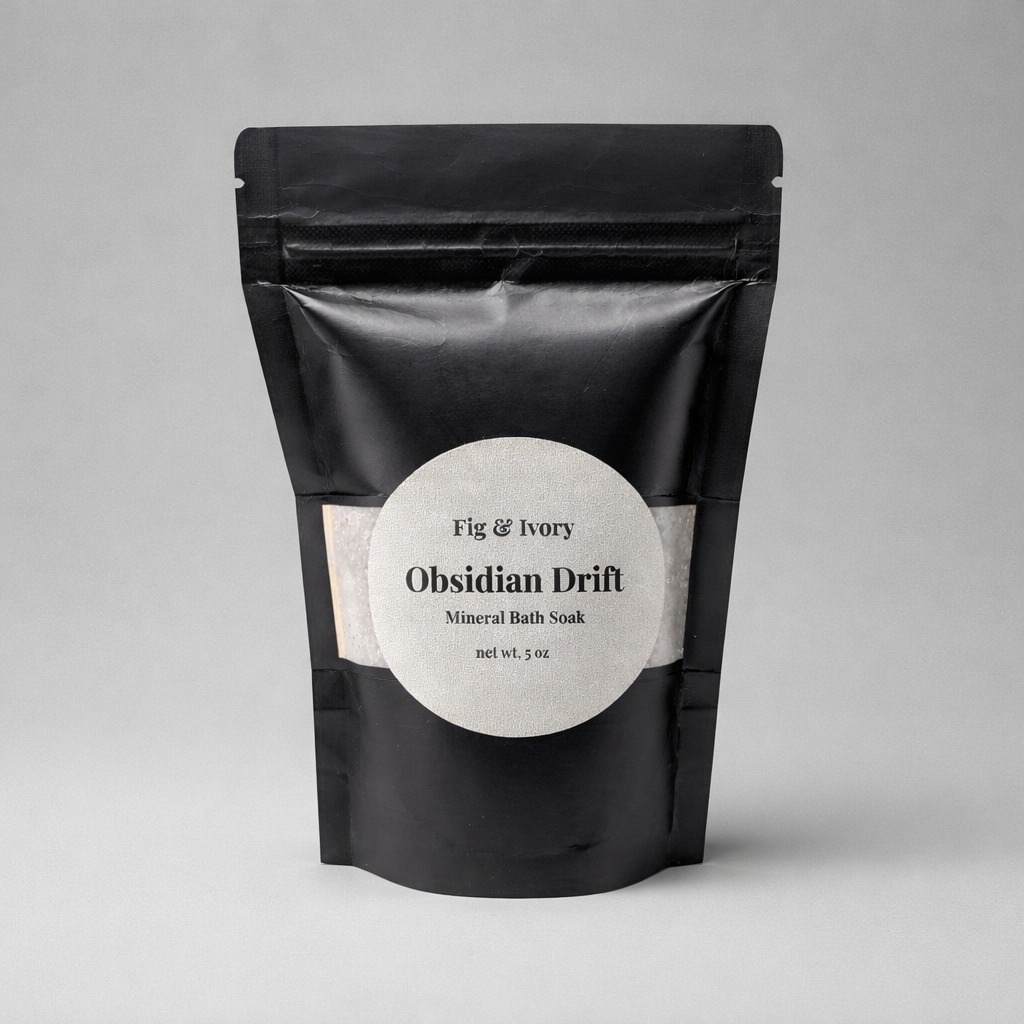 Obsidian Drift Mineral Bath Soak