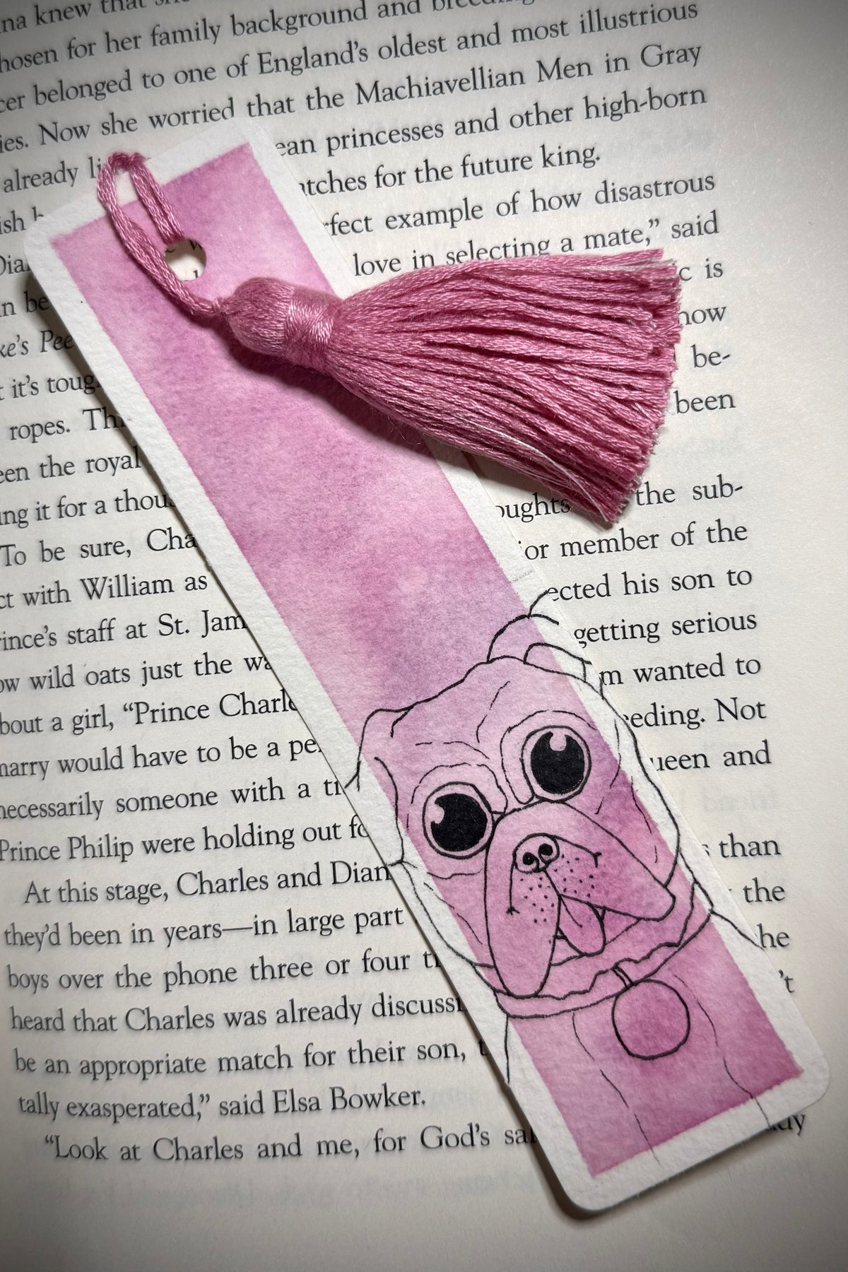 Bulldog Bookmark