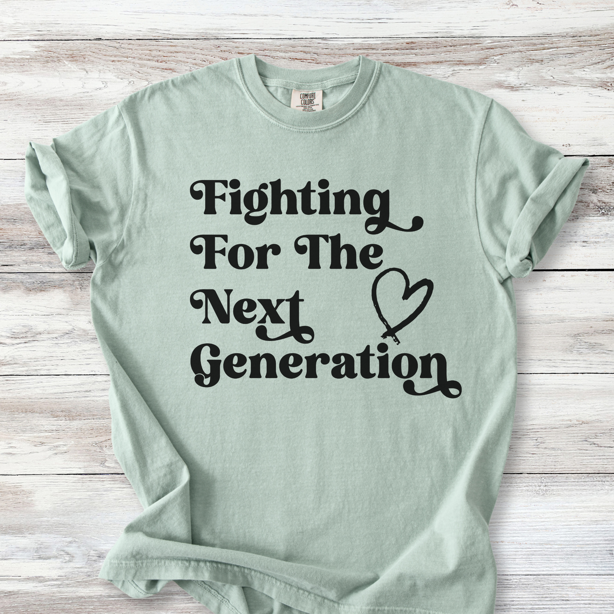 Progressive Activist Tee, Political Resistance Tshirt, Fighting for the Next Generation