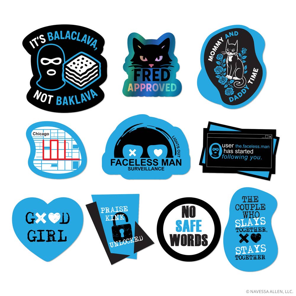 Official Lights Out Sticker Pack (10 Decals)