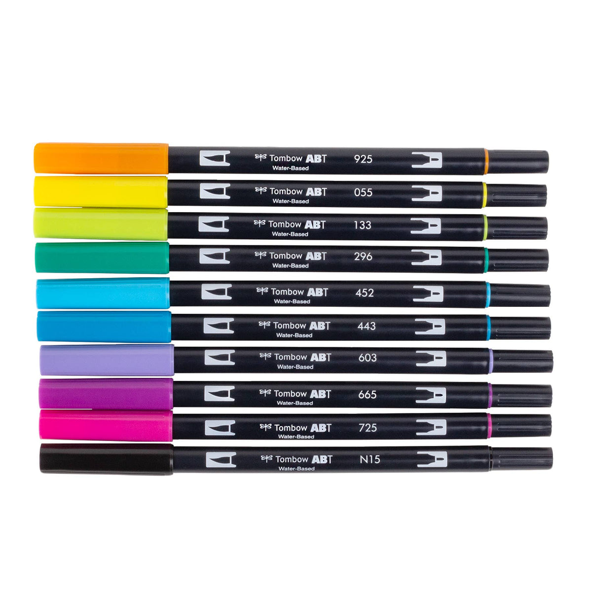 Dual Brush Pen Art Markers 10-Pack, Eighties