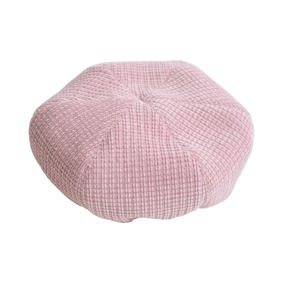 Lost Pattern NYC - "Velvet Cloud" Beret Hat - Light Pink