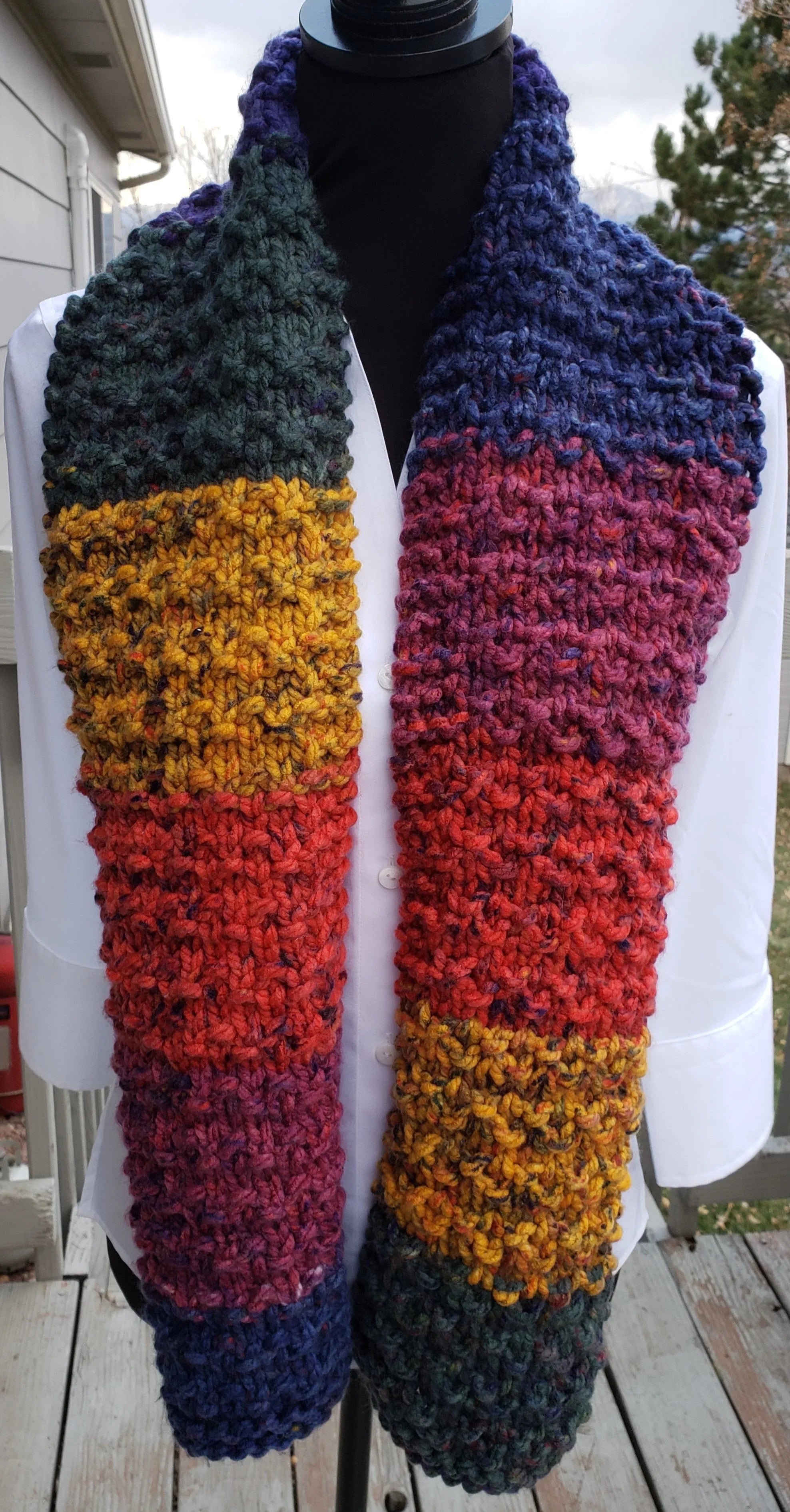Golden October Scarf